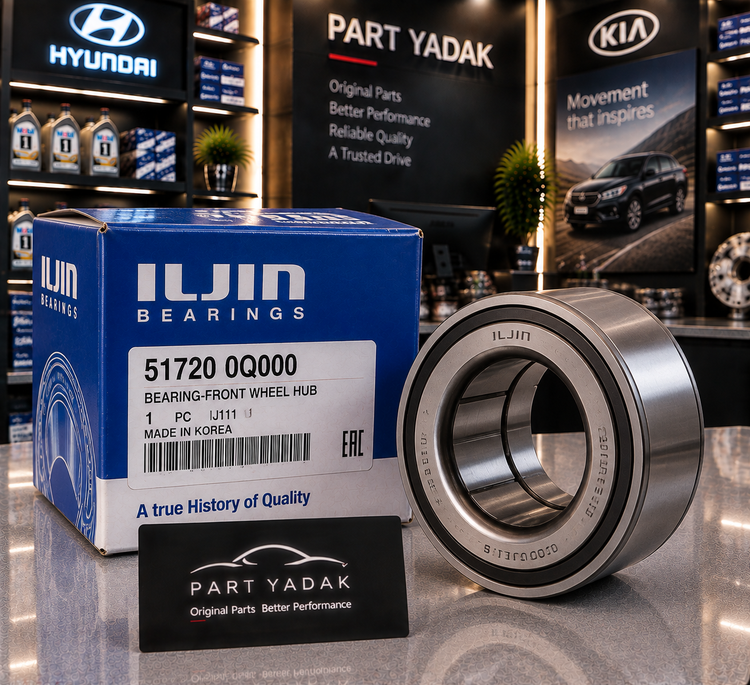 بلبرینگ چرخ جلو کیا سراتو – اصلی (OEM Hyundai/Kia) – کد فنی 517200Q000