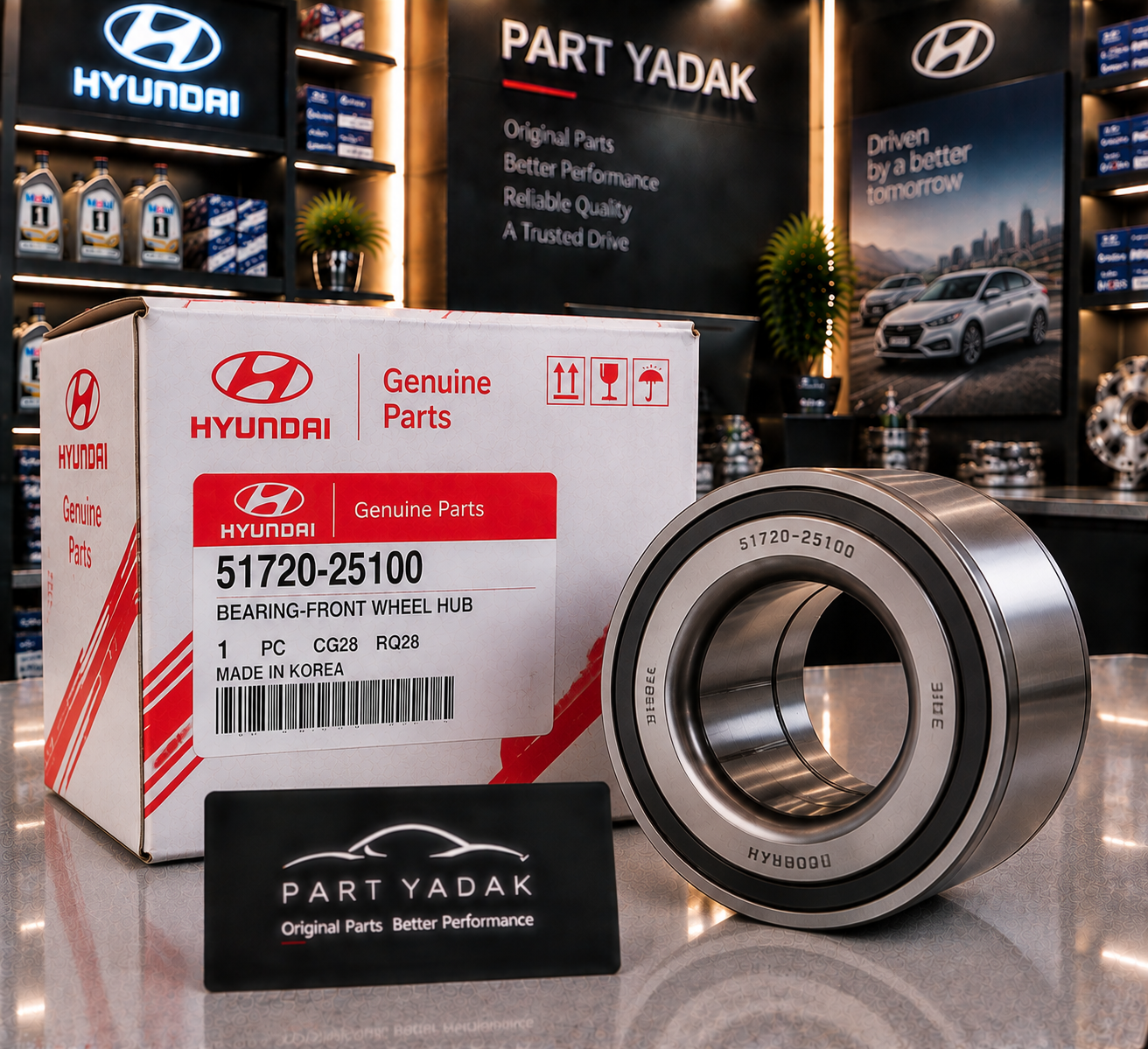 بلبرینگ چرخ جلو هیوندای – اصلی (OEM Hyundai)